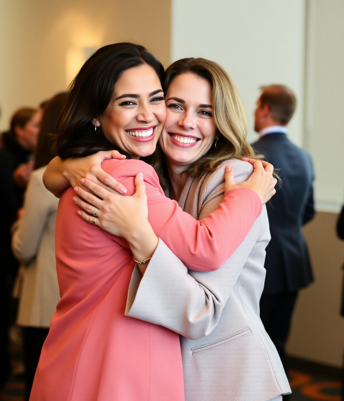 Members connecting at a Charlotte chapter meeting